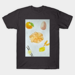 Pan de Muerto ingredients T-Shirt